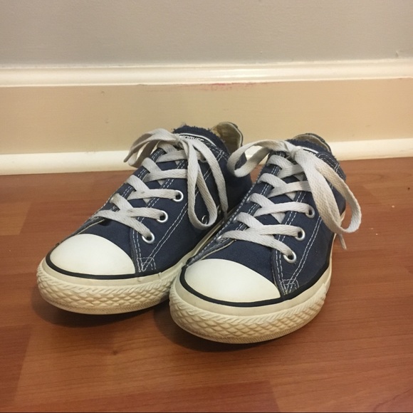 Gray and Navy kids Converse Bundle - Picture 1 of 11